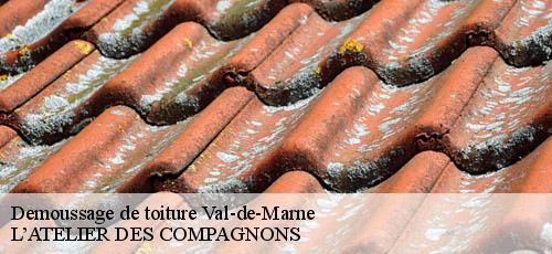 Demoussage de toiture 94 Val-de-Marne L’ATELIER DES COMPAGNONS