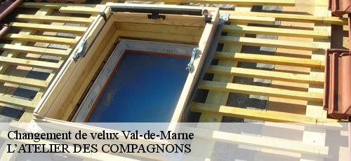Changement de velux 94 Val-de-Marne  L’ATELIER DES COMPAGNONS