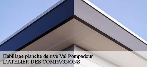 Habillage planche de rive val-pompadour-94460 L’ATELIER DES COMPAGNONS