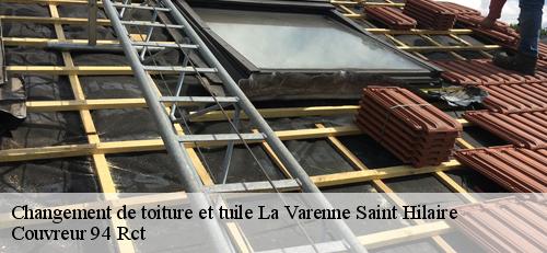 Changement de toiture et tuile  la-varenne-saint-hilaire-94210 Couvreur 94 Rct