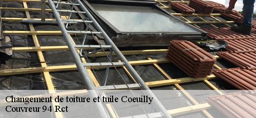 Changement de toiture et tuile  coeuilly-94500 Couvreur 94 Rct