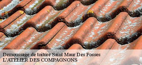 Demoussage de toiture saint-maur-des-fosses-94100 L’ATELIER DES COMPAGNONS