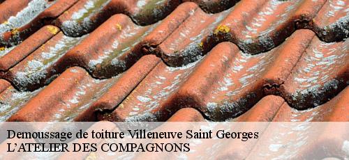 Demoussage de toiture villeneuve-saint-georges-94190 L’ATELIER DES COMPAGNONS