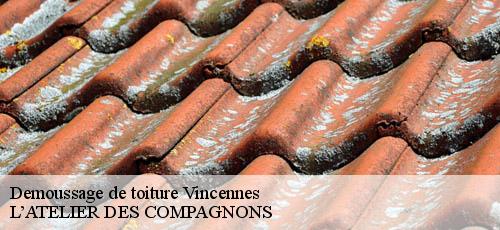 Demoussage de toiture vincennes-94300 L’ATELIER DES COMPAGNONS