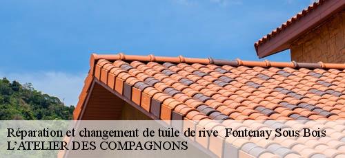 Réparation et changement de tuile de rive fontenay-sous-bois-94120 L’ATELIER DES COMPAGNONS