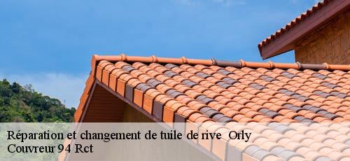 Réparation et changement de tuile de rive   orly-94310 Couvreur 94 Rct