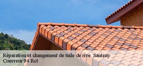 Réparation et changement de tuile de rive   santeny-94440 Couvreur 94 Rct