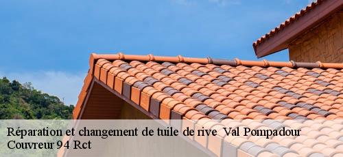 Réparation et changement de tuile de rive   val-pompadour-94460 Couvreur 94 Rct