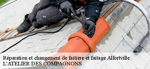 Réparation et changement de faitière et faitage  alfortville-94140 L’ATELIER DES COMPAGNONS