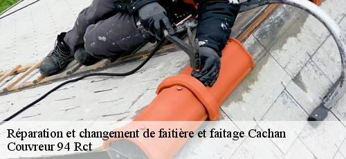 Réparation et changement de faitière et faitage  cachan-94230 Couvreur 94 Rct