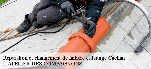 Réparation et changement de faitière et faitage cachan-94230 L’ATELIER DES COMPAGNONS