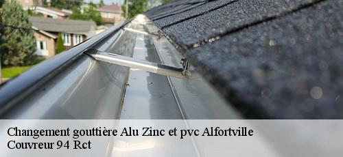 Changement gouttière Alu Zinc et pvc  alfortville-94140 Couvreur 94 Rct