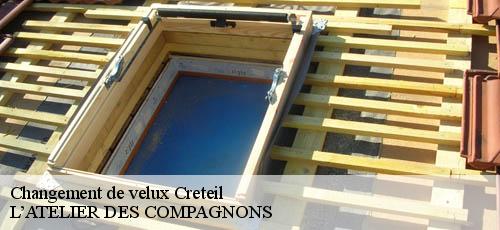 Changement de velux creteil-94000 L’ATELIER DES COMPAGNONS