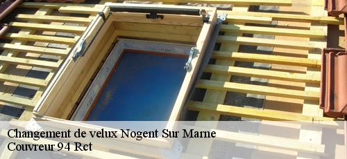 Changement de velux  nogent-sur-marne-94130 Couvreur 94 Rct