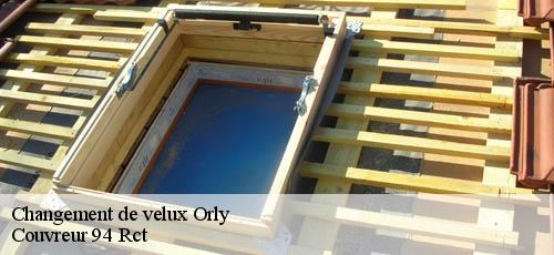 Changement de velux  orly-94310 Couvreur 94 Rct