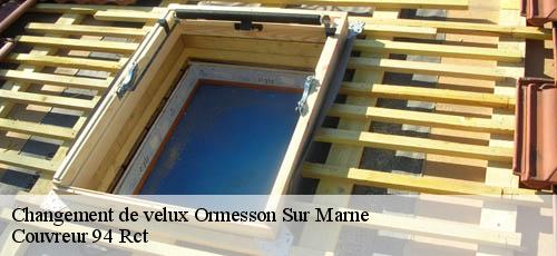 Changement de velux  ormesson-sur-marne-94490 Couvreur 94 Rct
