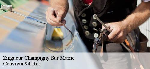 Zingueur  champigny-sur-marne-94500 Couvreur 94 Rct