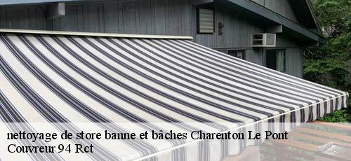 nettoyage de store banne et bâches  charenton-le-pont-94220 Couvreur 94 Rct