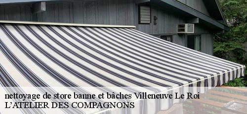 nettoyage de store banne et bâches villeneuve-le-roi-94290 L’ATELIER DES COMPAGNONS