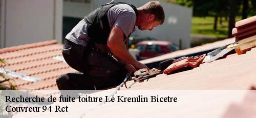 Recherche de fuite toiture  le-kremlin-bicetre-94270 Couvreur 94 Rct