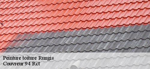 Peinture toiture  rungis-94150 Couvreur 94 Rct