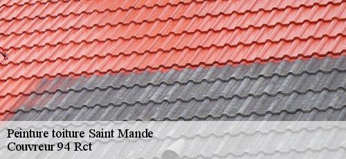 Peinture toiture  saint-mande-94160 Couvreur 94 Rct